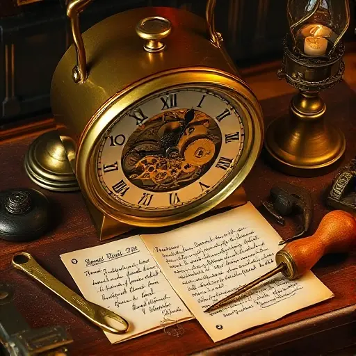 Восстановление антикварных часов с использованием исторических черт и техник