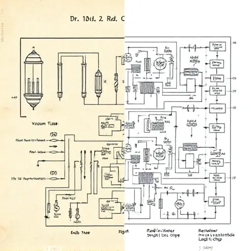Эволюция ремонтных схем радиоприёмников через внедрение первых микросхем